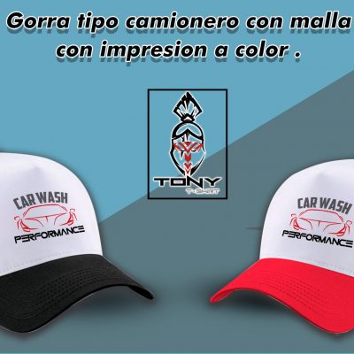 12 Gorras tipo camionero