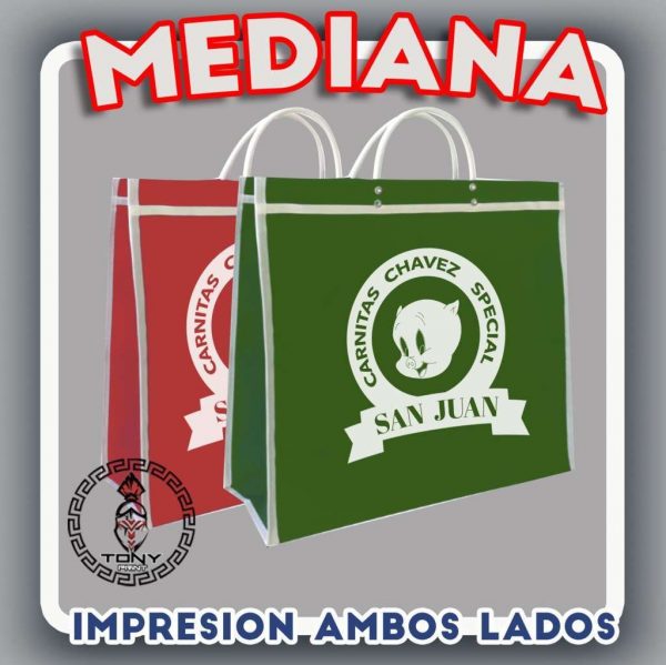 Bolsa Mandado Mediana 50pzs
