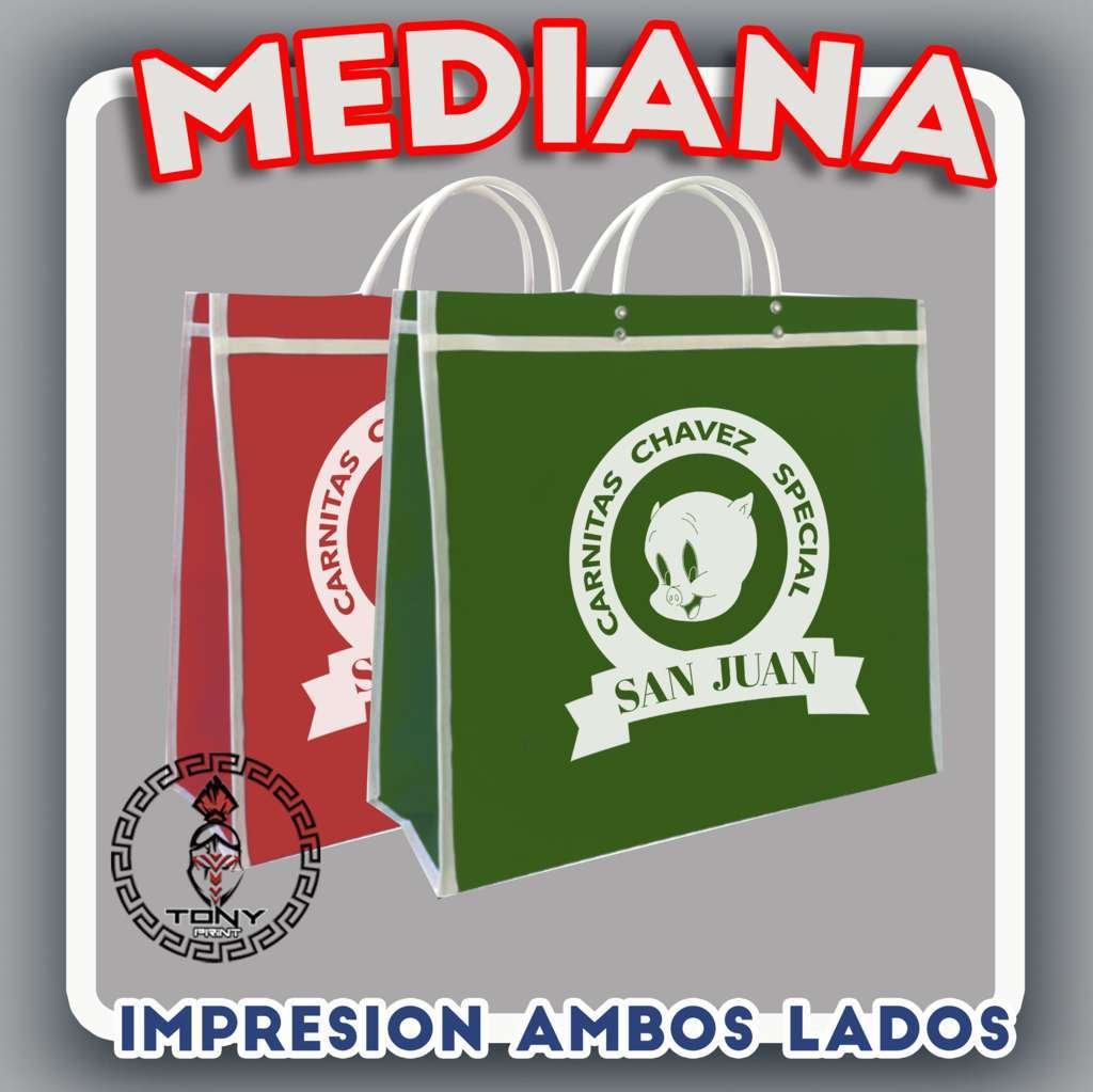 Bolsa Mandado Mediana 50pzs